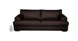 Salvatore Extra Large Leather Sofa - Chocolate